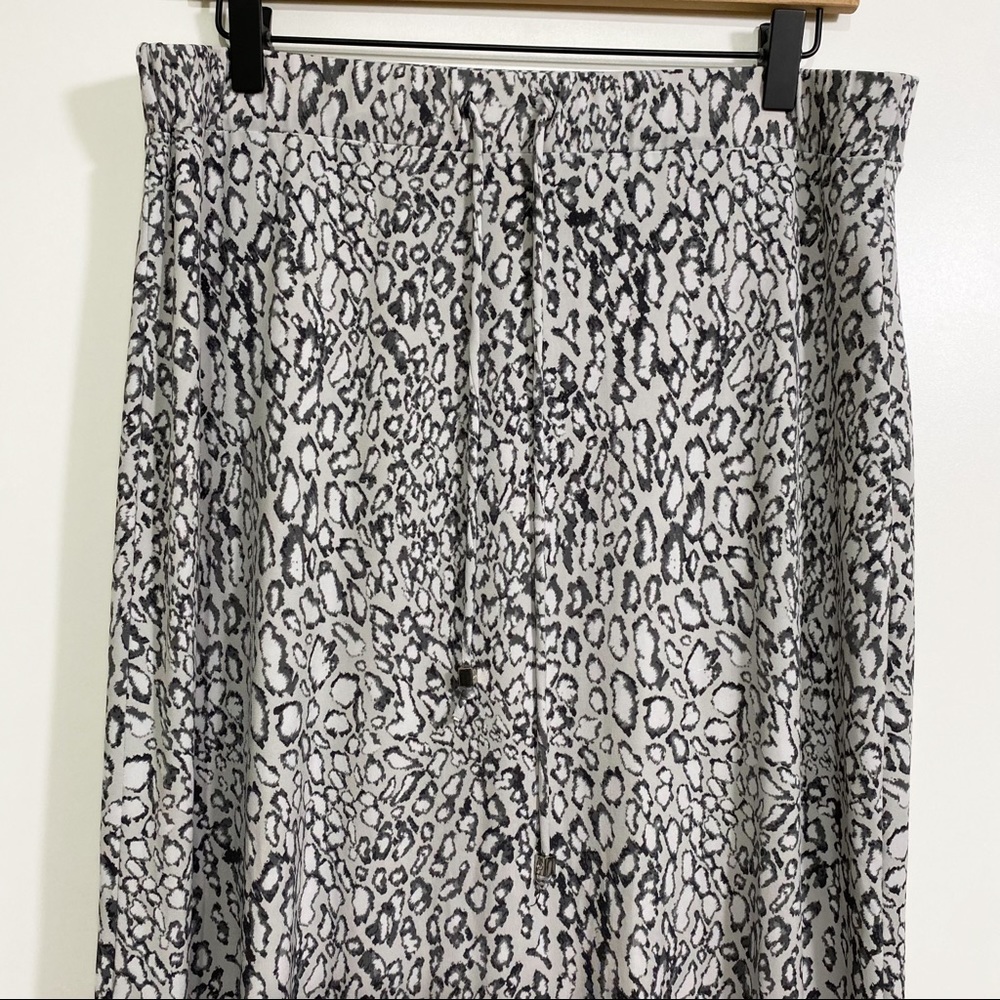 Michael Kors Leopard Maxi Skirt Size L - Picture 6 of 10